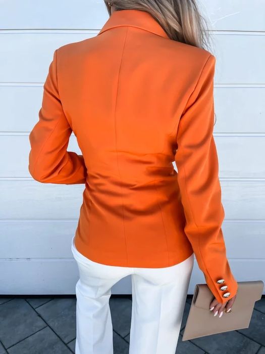 Marynarka pomarańczowa EDAN Balmain S/36