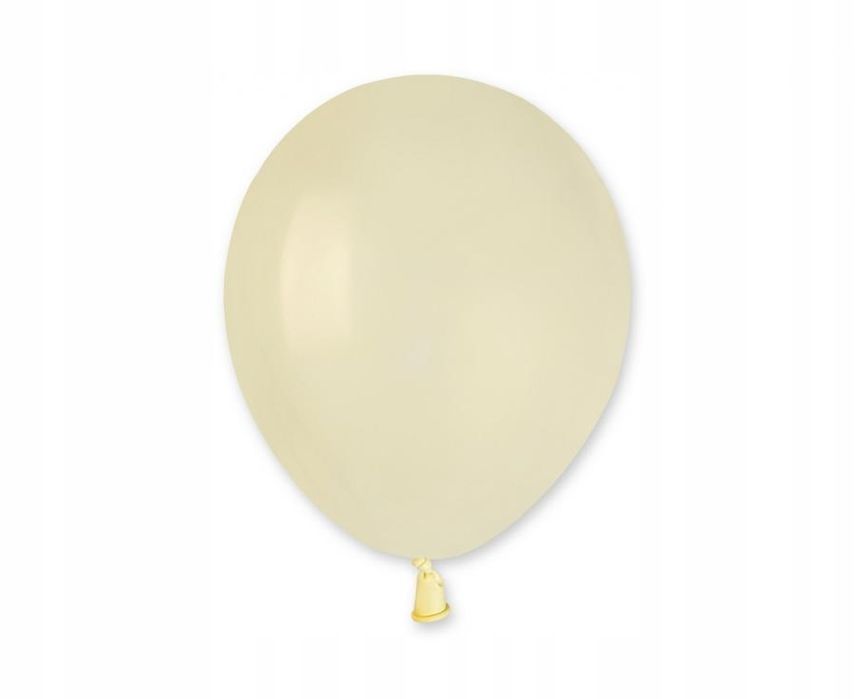 balony profesj 5 cali pastel kość słoniowa 100sz gemar x100 wesele