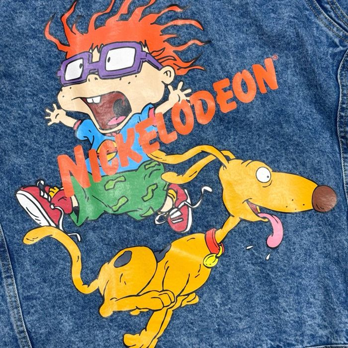 Джинсовка Nickelodeon x Members Only Denim Jacket куртка джинсова
