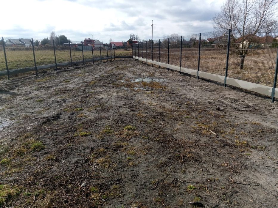 Ogrodzenie przesła bramy