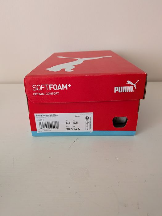 Sapatilhas / Ténis da Puma, Smash 3.0 SD Jr, Preto - N.° 38,5