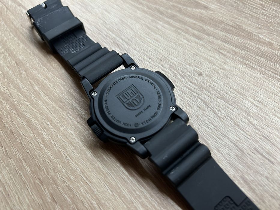 Zegarek Luminox g sea bass 2000 series blackout męski X2.2001.BO