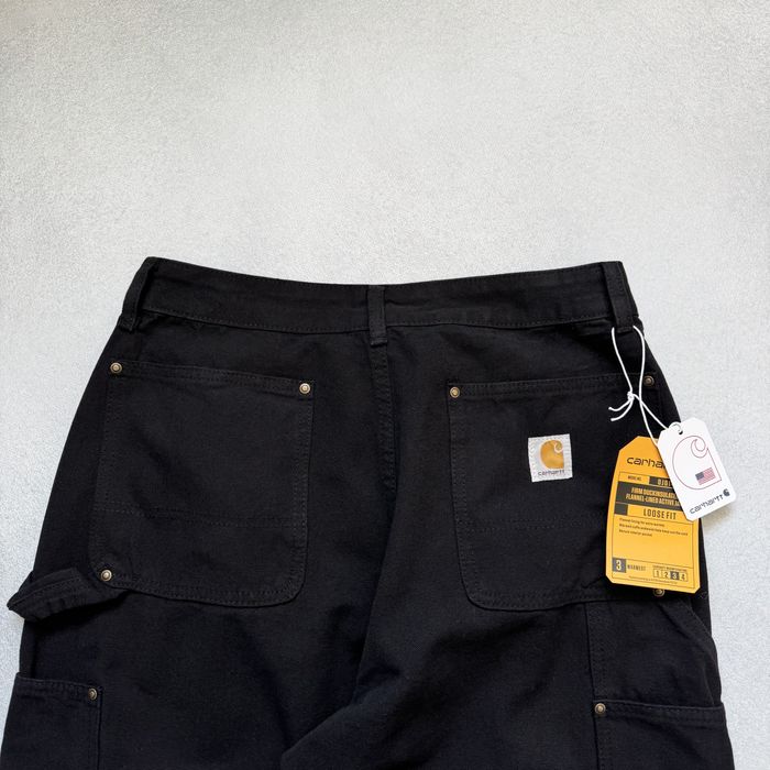 Джинси Карго Carhartt Cargo Relaxed Fit Джинсы Черные Штаны Кархарт