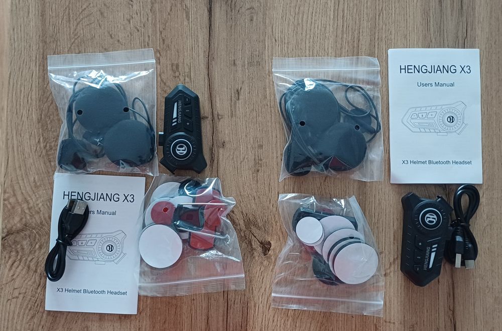 zestaw słuchawkowy interkom