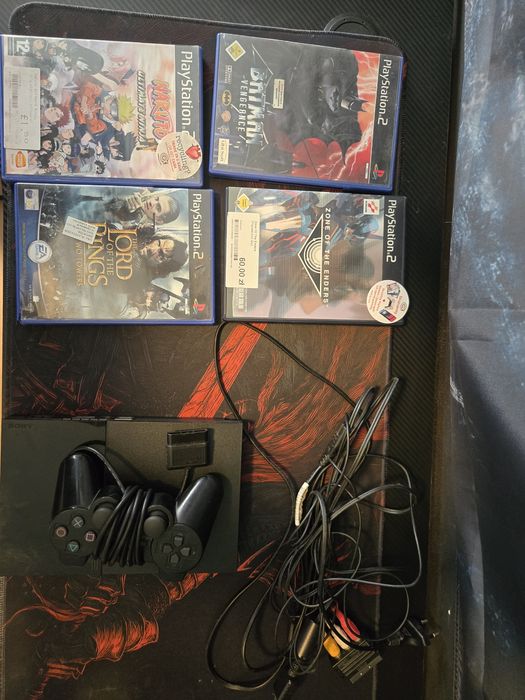 PlayStation 2 Slim + Gry