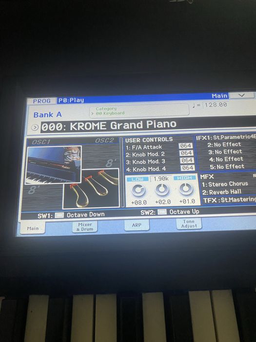 Korg krome 88 piano