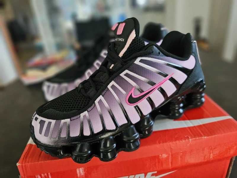 Shox_TL_Czarny i różowy 37.5