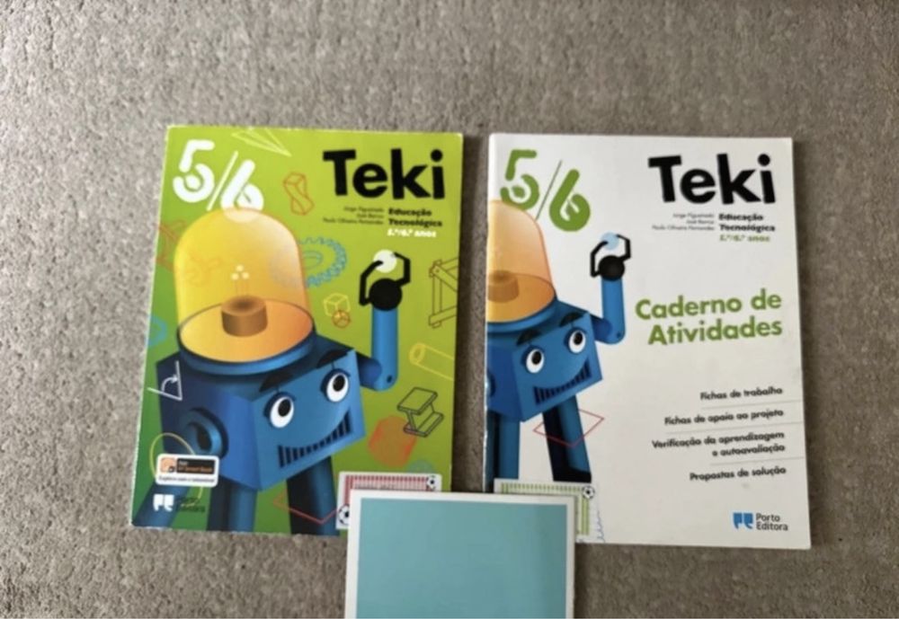 Manuais e cadernos de atividades 5.º ano
