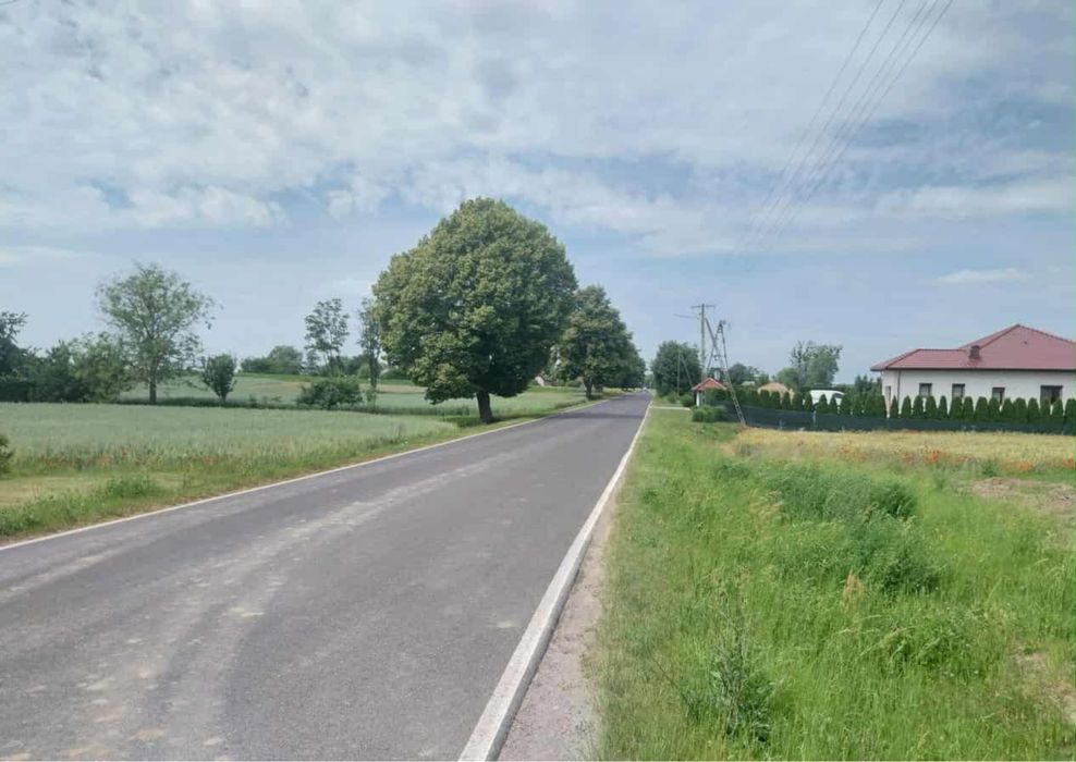 Działka budowlana 9,5 ar Giewartow ul Wichlińskiego