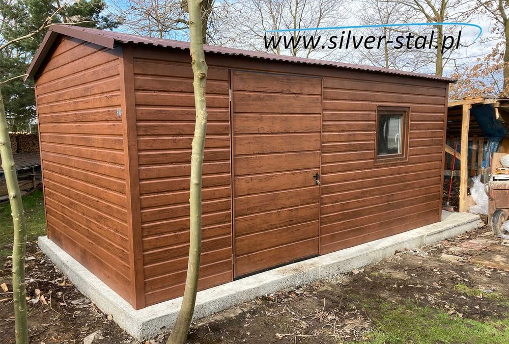 Garaż blaszany 3x5 3x4 3x3 Domek ogrodowy narzędziowy