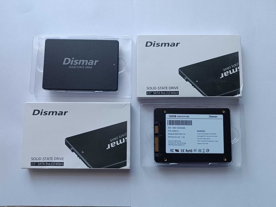 Нові SSD Goldenfir 120+ ГБ (sata 2.5") M.2