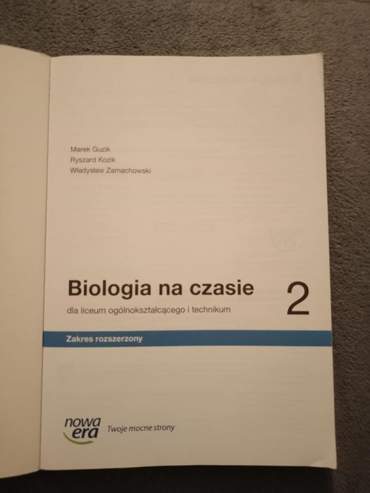 Książka do biologii
