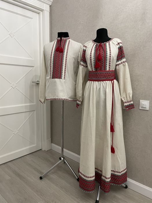 вишиванки парні, льон ціна за комплект 3500грн.