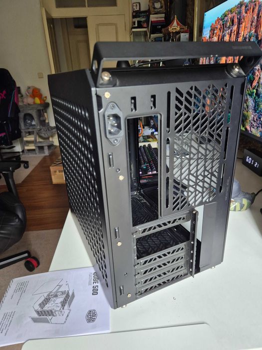 Cooler Master QUBE 500 Flatpack Caixa de PC ATX compacta mid tower