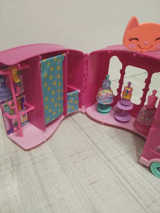 Enchantimals mobilne studio mody lalka, samochód,