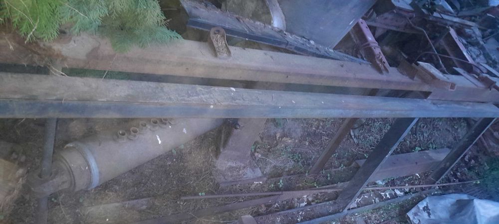 Mercedes 814 самоскид з маніпулятором