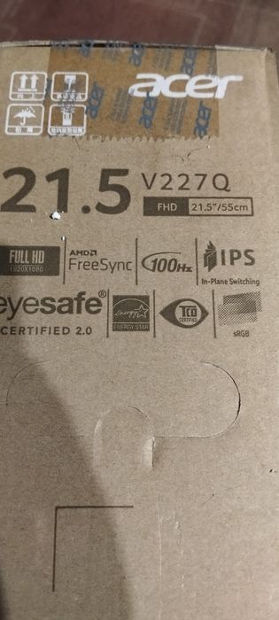Продам монітор acer r227q 100гц в ідеальному стані