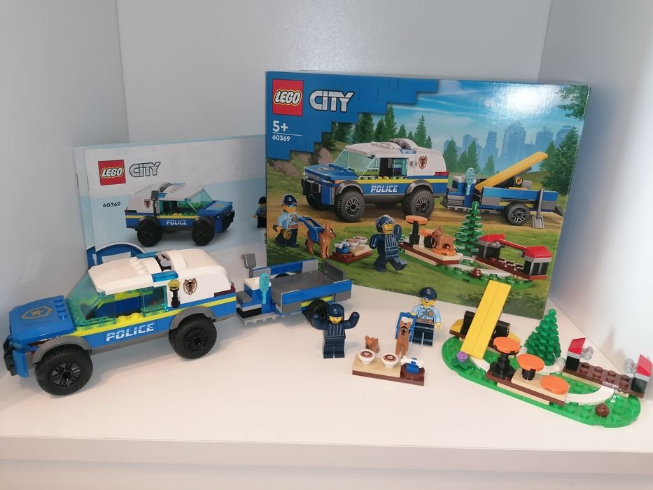 LEGO City 60369 Szkolenie psów policyjnych w terenie. 
+ Instrukcja, p