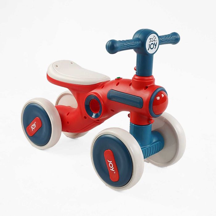 Велобіг 4-х колісний JOY колеса 6 PU рама пластикова УКРАЇНСЬКЕ ОЗВУЧ