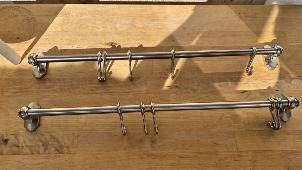 Suporte para ganchos de cozinha / organizador de parede