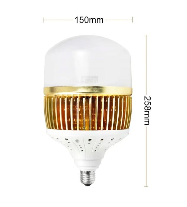 Żarówka E27 LED biały neutralny 100W=800W 13000LM