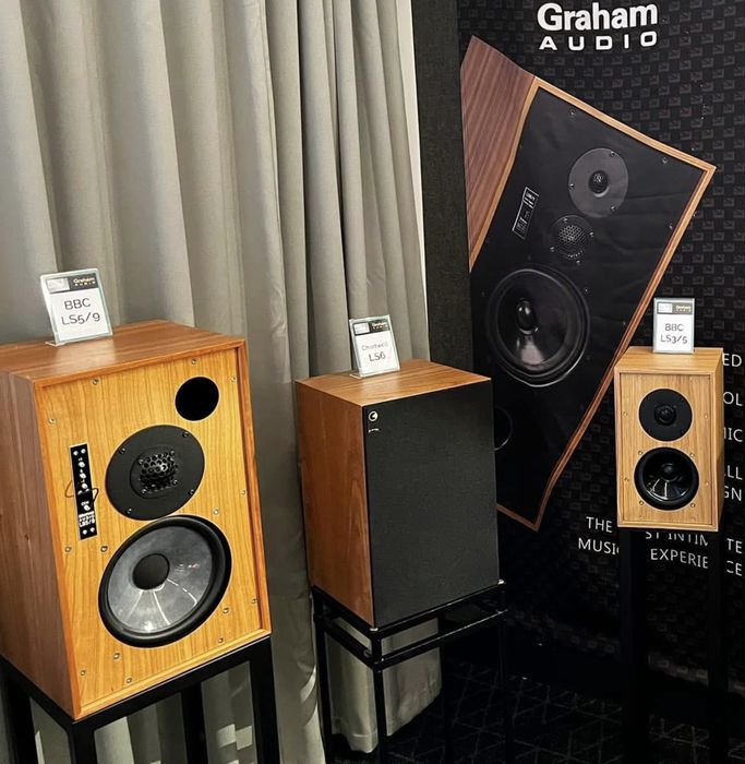 Kolumny Graham Audio LS5/9 podstawkowe, legendarna konstrukcja od BBC
