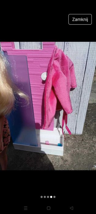 Lalka barbie prysznic umywalka i akcesoria