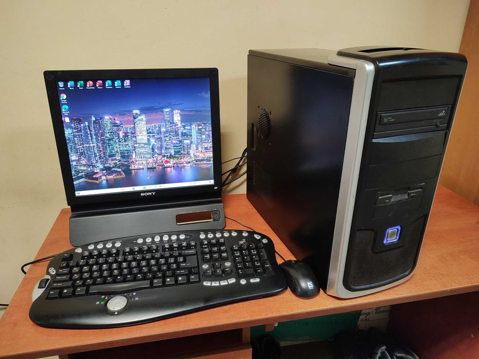 Компьтер intel 4ядра/ Sony монітор