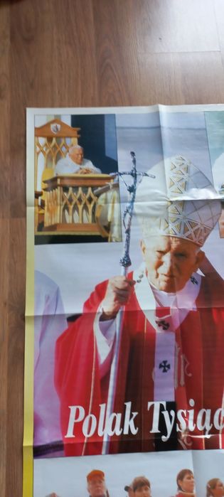 Plakat Jan Paweł II dwustronny