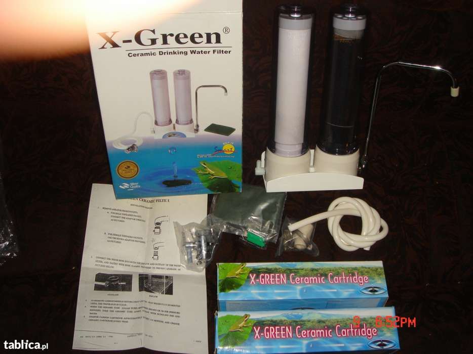 Wyśmienity filtr wodny :X-Green Ceramic Drinking Water Filter