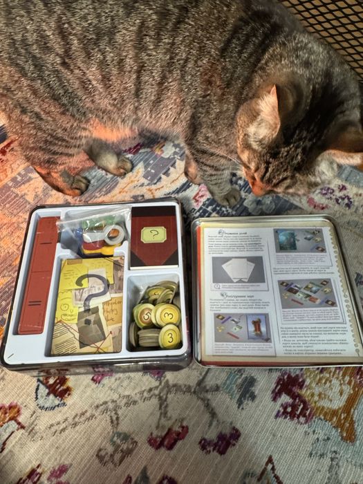 Настійльна гра детектив клуб