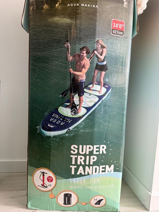 Deska sup Aqua Marina Super Trip Tandem 427cm