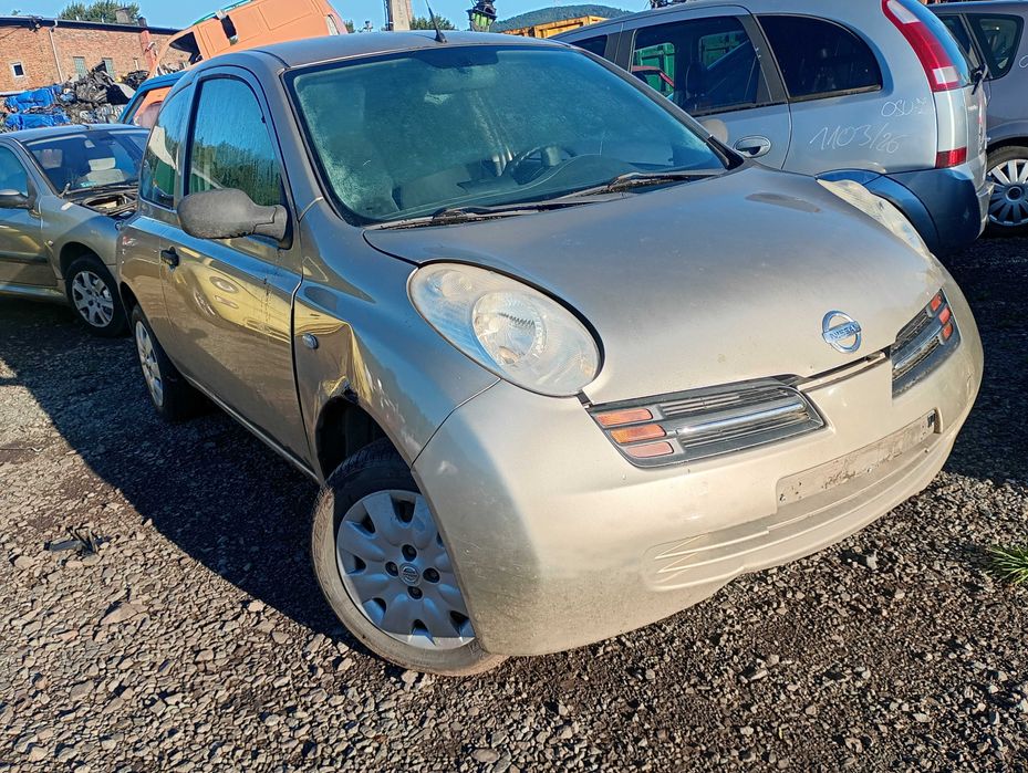 Nissan Micra K12 EY2 1,2b stacyjka 3d, części transport FV dostawa