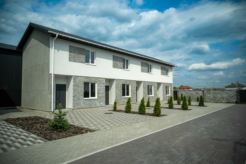 Продам Будинок Таунхаус 48м2+1сот. Закрита територія. Бориспіль