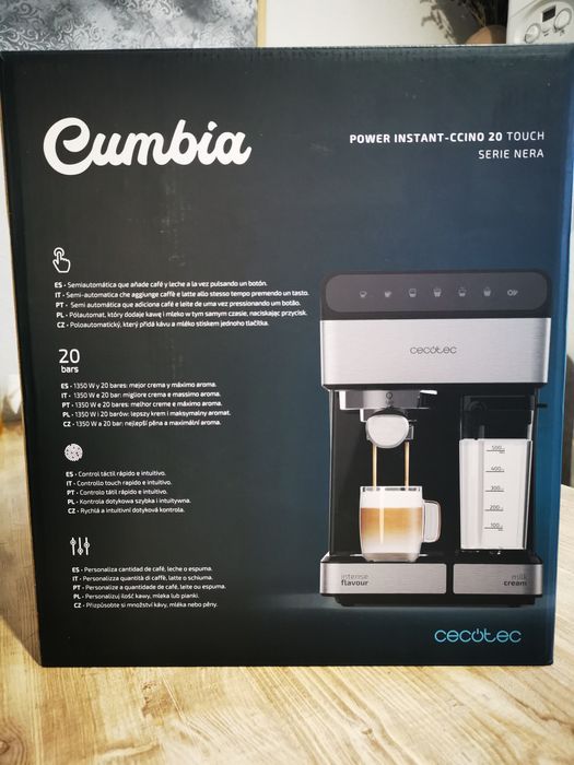 Кофеварка рожковая Cecotec Cumbia Power  Instant-ccino 20 touch