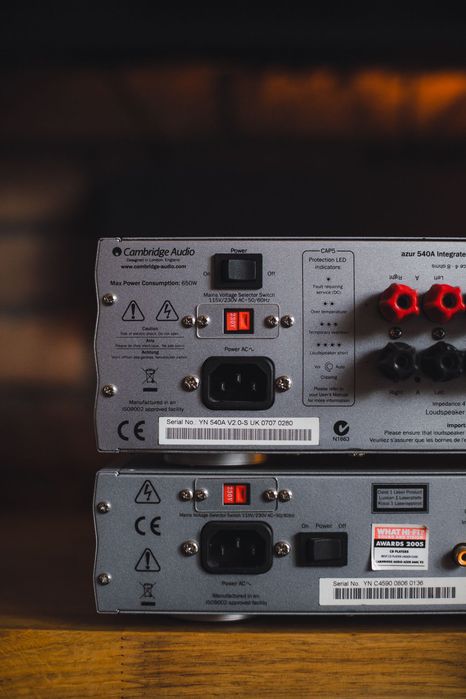 Cambridge Audio Azure wzmacniacz 540A i CD 640C