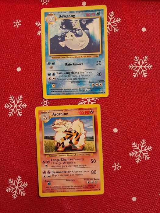 Cartas Pokemon Base Set (incomuns)