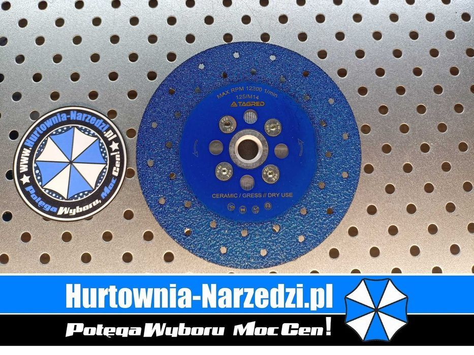 Tarcza diamentowa do cięcia szlifowania płytek kamienia gresu ceramiki