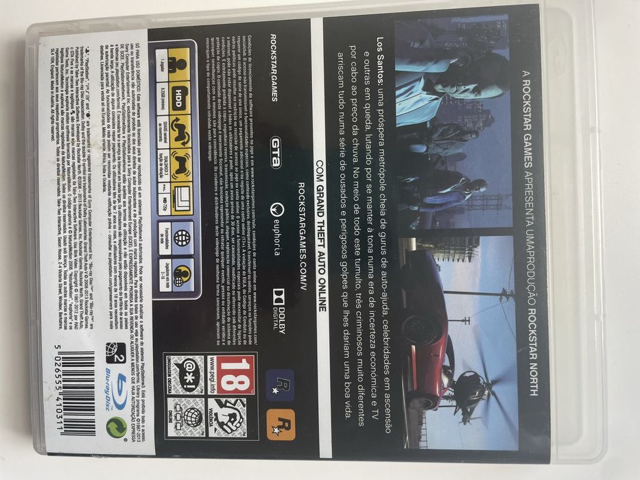 Jogo GTA V, Playstation 3