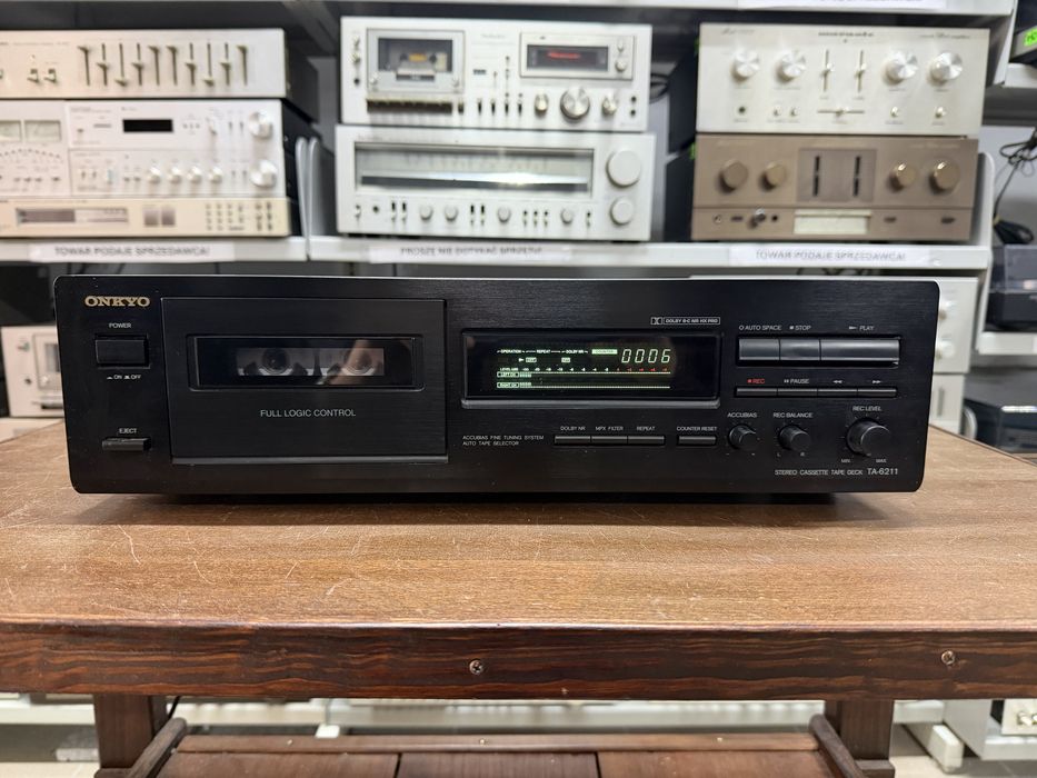 ‼️ Magnetofon kasetowy Onkyo TA-6211 Audio Room