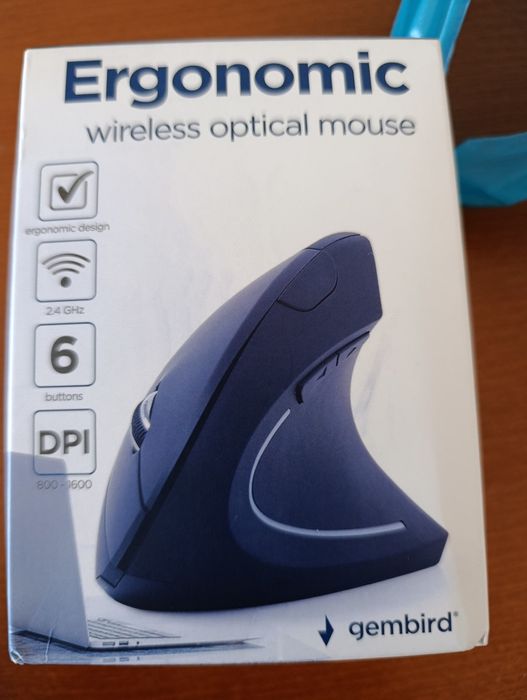 Rato ergonómico sem fios