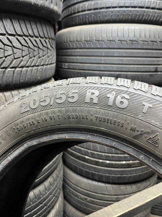Шини 205/55 R16 Barum комплект зима, Зимняя резина, 6/6,5мм. ар.202511