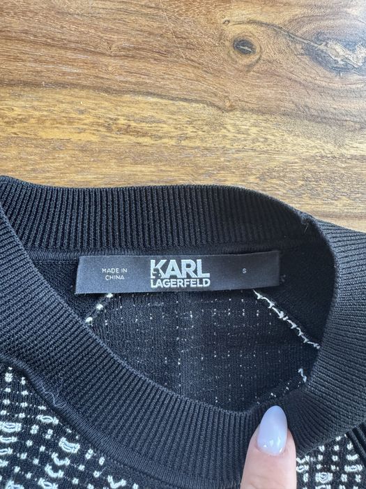 Sweterek Slim Fit Karl Lagerfeld S