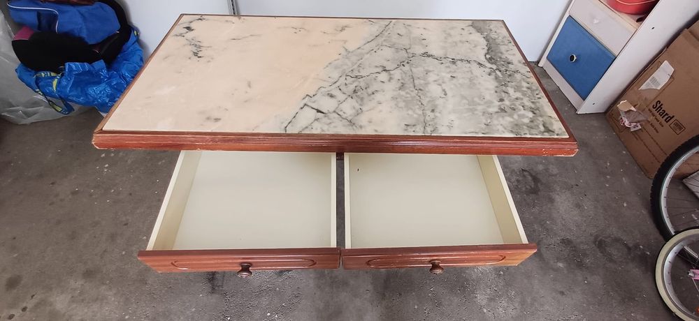 Mesa de Jantar com pedra Mármore