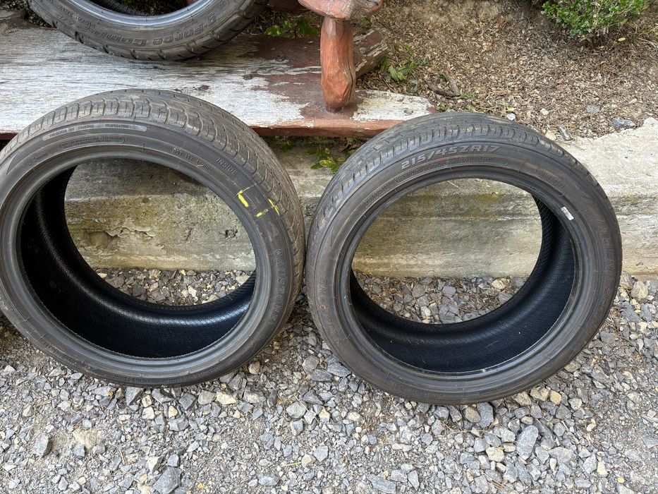 Opony letnie 215 45 17   W bardzo dobrym stanie!