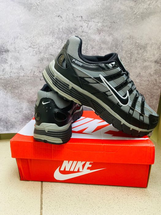 Nike P-6000 Black/Grey — розмір 43
