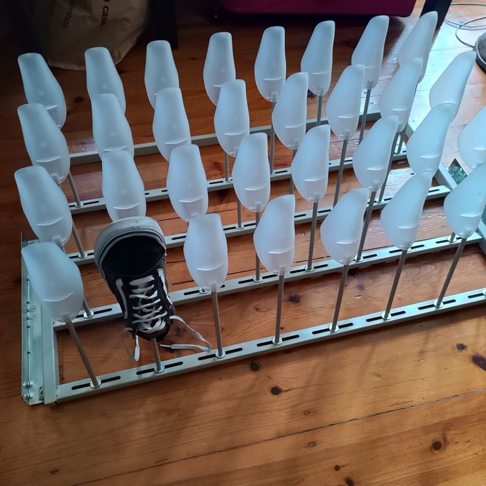 Organizador de sapatos/ sapateira deslizante para roupeiro ikea