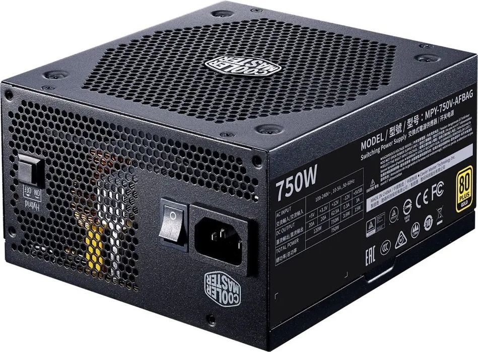 Cooler Master Zasilacz V750 Gold-V2, 750W, 80+ Gold, Fully Modular