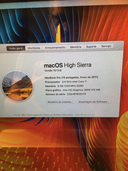 2011 Late 15.6-inch MacBook Pro in Excellent Condition64564321268611121