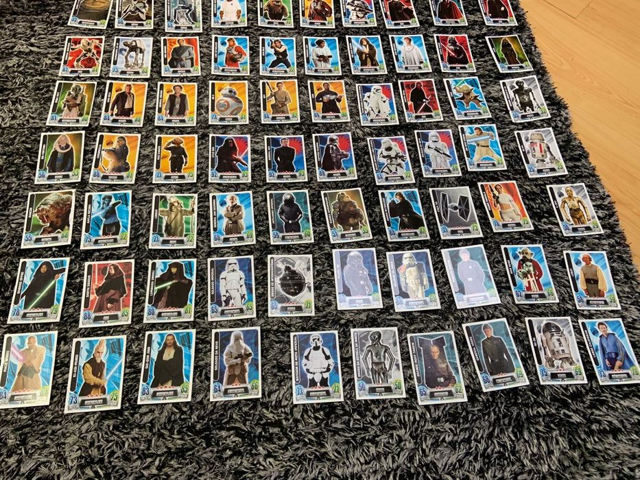 Topps force attax trading card game star wars